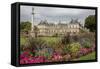 Formal palace Gardens. Paris.-Tom Norring-Framed Stretched Canvas