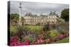 Formal palace Gardens. Paris.-Tom Norring-Stretched Canvas