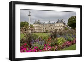 Formal palace Gardens. Paris.-Tom Norring-Framed Photographic Print