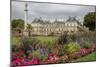 Formal palace Gardens. Paris.-Tom Norring-Mounted Photographic Print