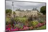 Formal palace Gardens. Paris.-Tom Norring-Mounted Photographic Print