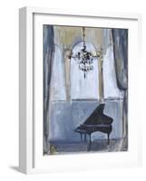 FORMAL PIANO-ALLAYN STEVENS-Framed Art Print