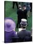 Formally dressed race patrons, Royal Ascot, England-Alan Klehr-Stretched Canvas