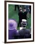 Formally dressed race patrons, Royal Ascot, England-Alan Klehr-Framed Premium Photographic Print