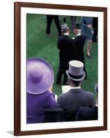 Formally dressed race patrons, Royal Ascot, England-Alan Klehr-Framed Photographic Print