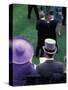 Formally dressed race patrons, Royal Ascot, England-Alan Klehr-Stretched Canvas