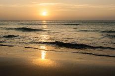 Beach in Sunset Time-format35-Mounted Photographic Print