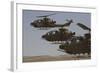 Formation Landing of Ah-1 Tzefa Helicopters from the Israel Air Force-Stocktrek Images-Framed Photographic Print