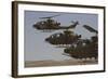 Formation Landing of Ah-1 Tzefa Helicopters from the Israel Air Force-Stocktrek Images-Framed Photographic Print