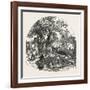 Formation of a Bridge by the Mormons, 1851-null-Framed Giclee Print