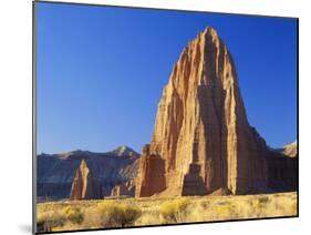 Formation of Plateau in Capitol Reef National Park, Lower Cathedral Valley, Colorado Plateau, Utah-Scott T. Smith-Mounted Photographic Print