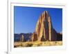 Formation of Plateau in Capitol Reef National Park, Lower Cathedral Valley, Colorado Plateau, Utah-Scott T. Smith-Framed Photographic Print