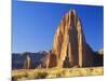 Formation of Plateau in Capitol Reef National Park, Lower Cathedral Valley, Colorado Plateau, Utah-Scott T. Smith-Mounted Photographic Print