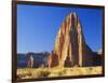 Formation of Plateau in Capitol Reef National Park, Lower Cathedral Valley, Colorado Plateau, Utah-Scott T. Smith-Framed Photographic Print