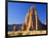 Formation of Plateau in Capitol Reef National Park, Lower Cathedral Valley, Colorado Plateau, Utah-Scott T. Smith-Framed Photographic Print