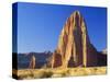 Formation of Plateau in Capitol Reef National Park, Lower Cathedral Valley, Colorado Plateau, Utah-Scott T. Smith-Stretched Canvas