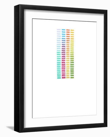 Formation of the Four Worlds-Trystan Bates-Framed Premium Giclee Print