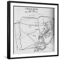 Formation of the Lines of Battle of Austerlitz, 1884-null-Framed Giclee Print