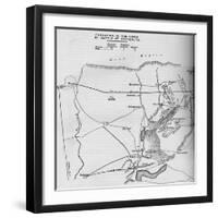 Formation of the Lines of Battle of Austerlitz, 1884-null-Framed Giclee Print