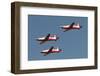 Formation of Turkish Air Force Kt-1T Trainer Aircraft-Stocktrek Images-Framed Photographic Print