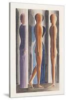 Formation, Tri-Partition, 1926-Oskar Schlemmer-Stretched Canvas