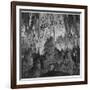 Formations Along Wall Of Big Room, Crystal Spring Home Carlsbad Caverns NP New Mexico. 1933-1942-Ansel Adams-Framed Art Print