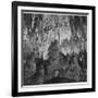 Formations Along Wall Of Big Room, Crystal Spring Home Carlsbad Caverns NP New Mexico. 1933-1942-Ansel Adams-Framed Art Print