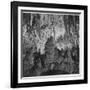 Formations Along Wall Of Big Room, Crystal Spring Home Carlsbad Caverns NP New Mexico. 1933-1942-Ansel Adams-Framed Art Print