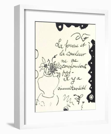 Forme-Georges Braque-Framed Art Print