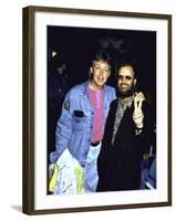Former Beatles Paul Mccartney and Ringo Starr-null-Framed Premium Photographic Print