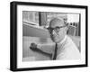 Former Chief of French Intelligence in the Us, Philippe Thyraud De Vosjoli-Alfred Eisenstaedt-Framed Photographic Print