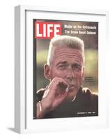 Former Green Beret Col. Robert Rheault, Smoking Cigarette, November 14, 1969-Henry Groskinsky-Framed Photographic Print