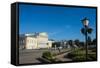 Former Hotel on Susaninskaya Square, Kostroma, Golden Ring, Russia, Europe-Michael Runkel-Framed Stretched Canvas