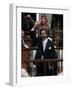 Former Iraqi President Saddam Hussein Berates the Court During their Trial in Baghdad-null-Framed Photographic Print