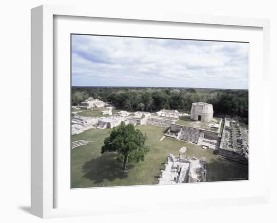 Former Mayan Capital after the Fall of Chichen-Itza, Mayapan, Yucatan, Mexico, North America-R H Productions-Framed Photographic Print