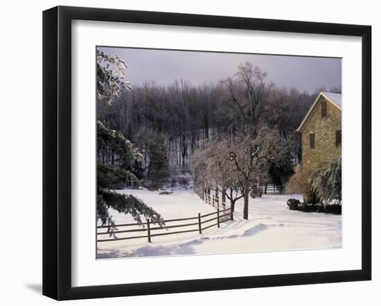 Former Mountainville Hotel, Mountainville, New Jersey, USA-Alison Jones-Framed Photographic Print