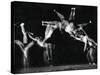 Former National A.A.U. and Olympic Tumbling Champion Merrill Rowland "Flip" Wolfe-Gjon Mili-Stretched Canvas