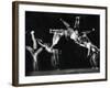 Former National A.A.U. and Olympic Tumbling Champion Merrill Rowland "Flip" Wolfe-Gjon Mili-Framed Premium Photographic Print