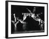 Former National A.A.U. and Olympic Tumbling Champion Merrill Rowland "Flip" Wolfe-Gjon Mili-Framed Premium Photographic Print