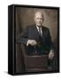 Former President Dwight Eisenhower-null-Framed Stretched Canvas