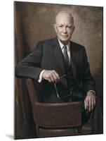 Former President Dwight Eisenhower-null-Mounted Photo