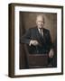 Former President Dwight Eisenhower-null-Framed Photo