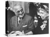 Former President Harry S. Truman Talking with Mrs. Franklin D. Roosevelt-null-Stretched Canvas