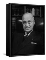Former President Harry S. Truman-null-Framed Stretched Canvas