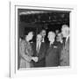 Former President Harry Truman and Eleanor Roosevelt Prior to Truman Library Cornerstone Ceremony-null-Framed Photo