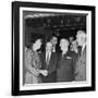 Former President Harry Truman and Eleanor Roosevelt Prior to Truman Library Cornerstone Ceremony-null-Framed Photo