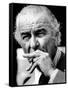 Former President Lyndon Johnson Resumed Smoking after He Left the Presidency-null-Framed Stretched Canvas