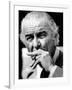 Former President Lyndon Johnson Resumed Smoking after He Left the Presidency-null-Framed Photo