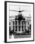 Former US President Richard Nixon Leaves the White House, Washington, D.C., August 9, 1972-null-Framed Photo