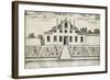 Former Villa Pisani in Stra, 1697-Vincenzo Coronelli-Framed Giclee Print